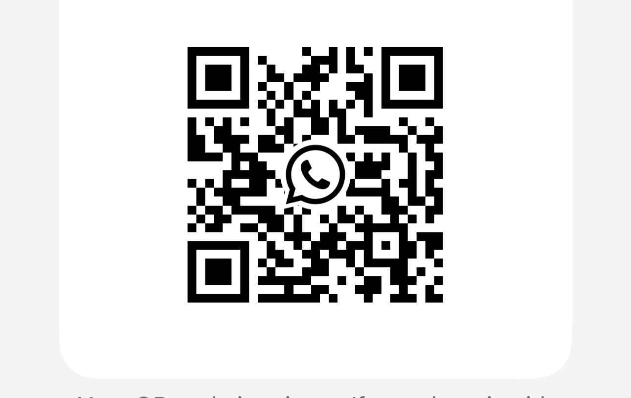 WhatsApp QR Code Eco Walk